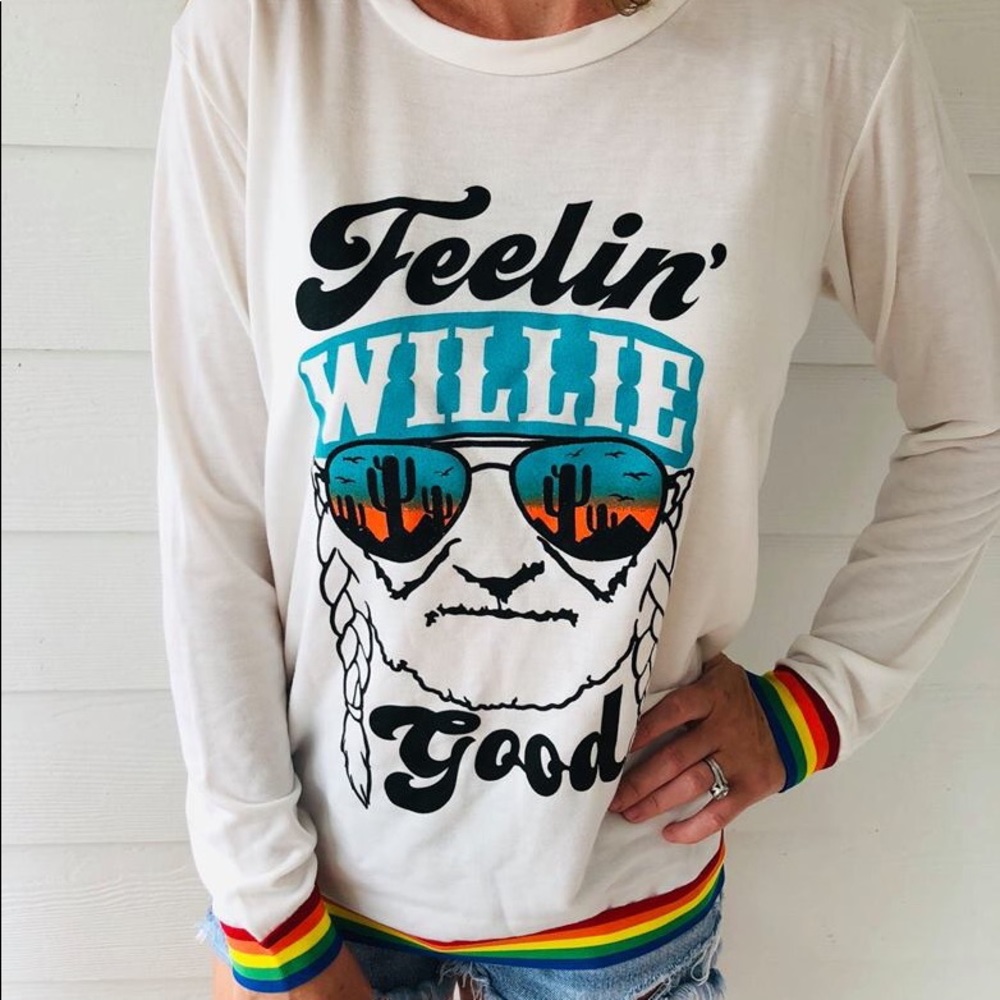 Feelin Willie Good Top Long Sleeve